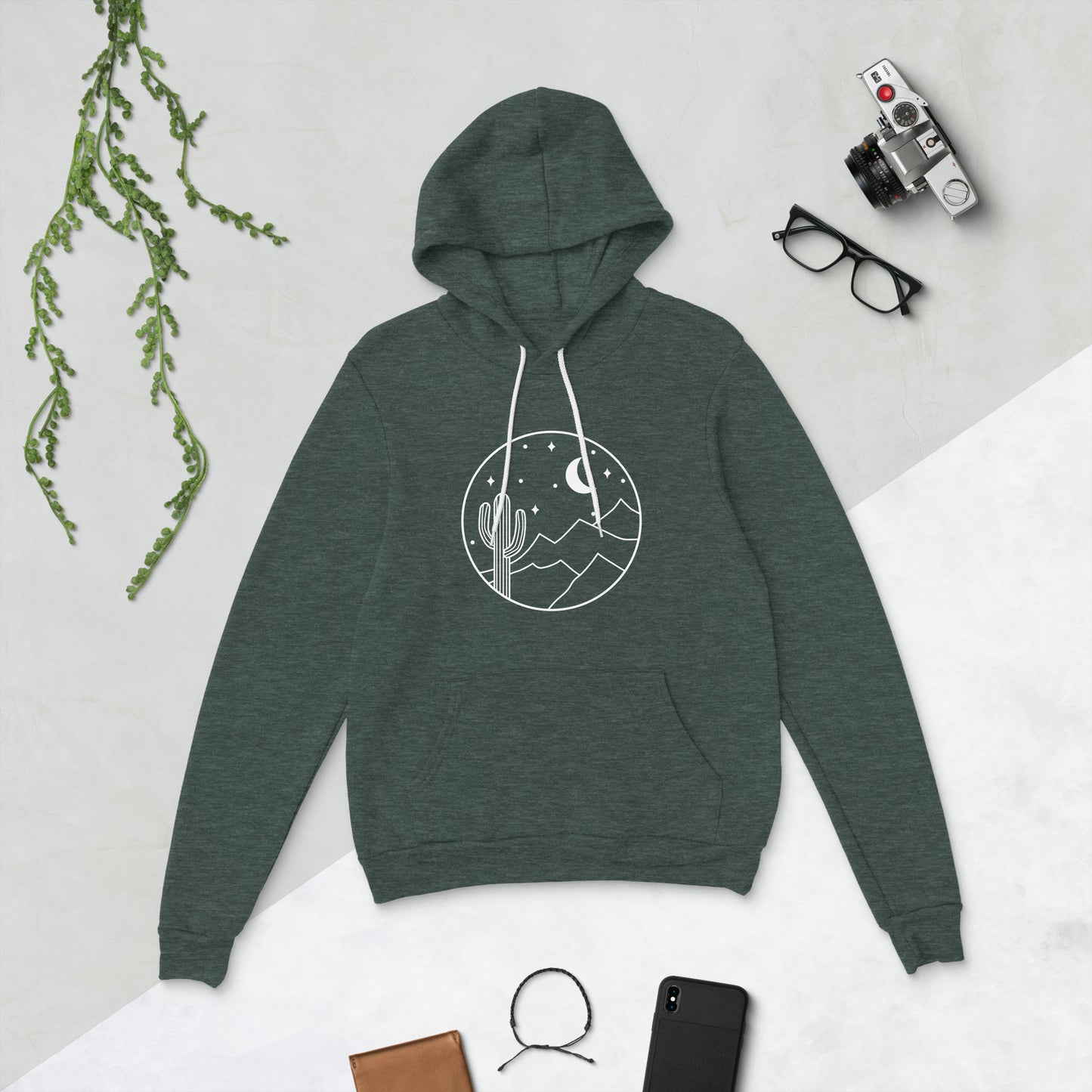 Saguaro Night - Unisex hoodie