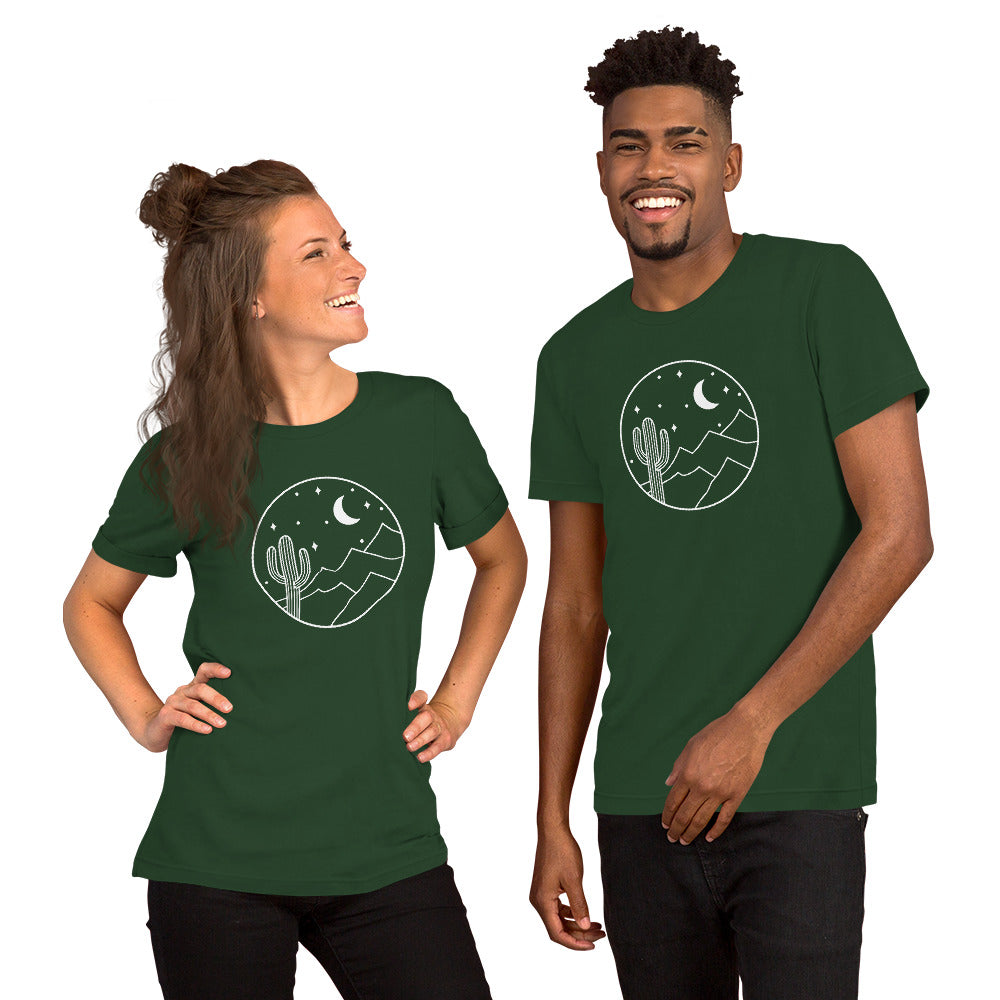 Saguaro Night - Unisex t-shirt