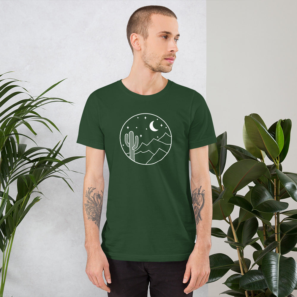 Saguaro Night - Unisex t-shirt