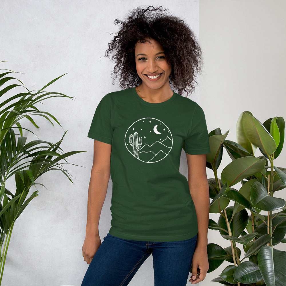 Saguaro Night - Unisex t-shirt
