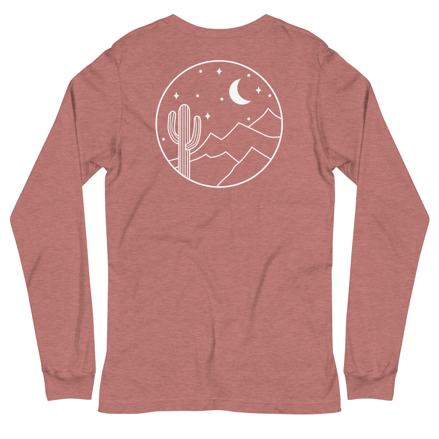 J&P Saguaro Night Back - Unisex Long Sleeve t-shirt