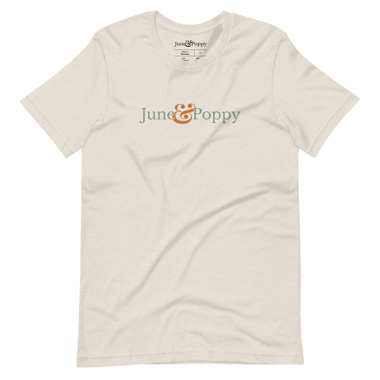 June & Poppy Logo - Unisex t-shirt