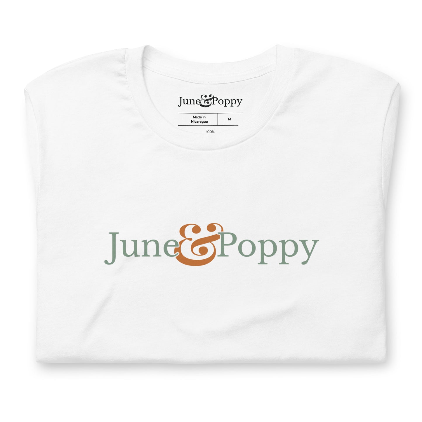 June & Poppy Logo - Unisex t-shirt